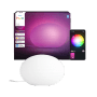 Philips Hue Flourish Tischleuchte, Weiß und Farbe, mit Verpackung und Smartphone-App.