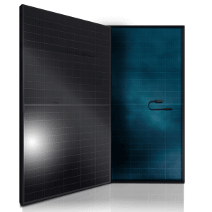 SUNNIVA Solarmodul 460W Full Black Bifazial Glas/Glas für Balkonkraftwerk oder Solaranlage.