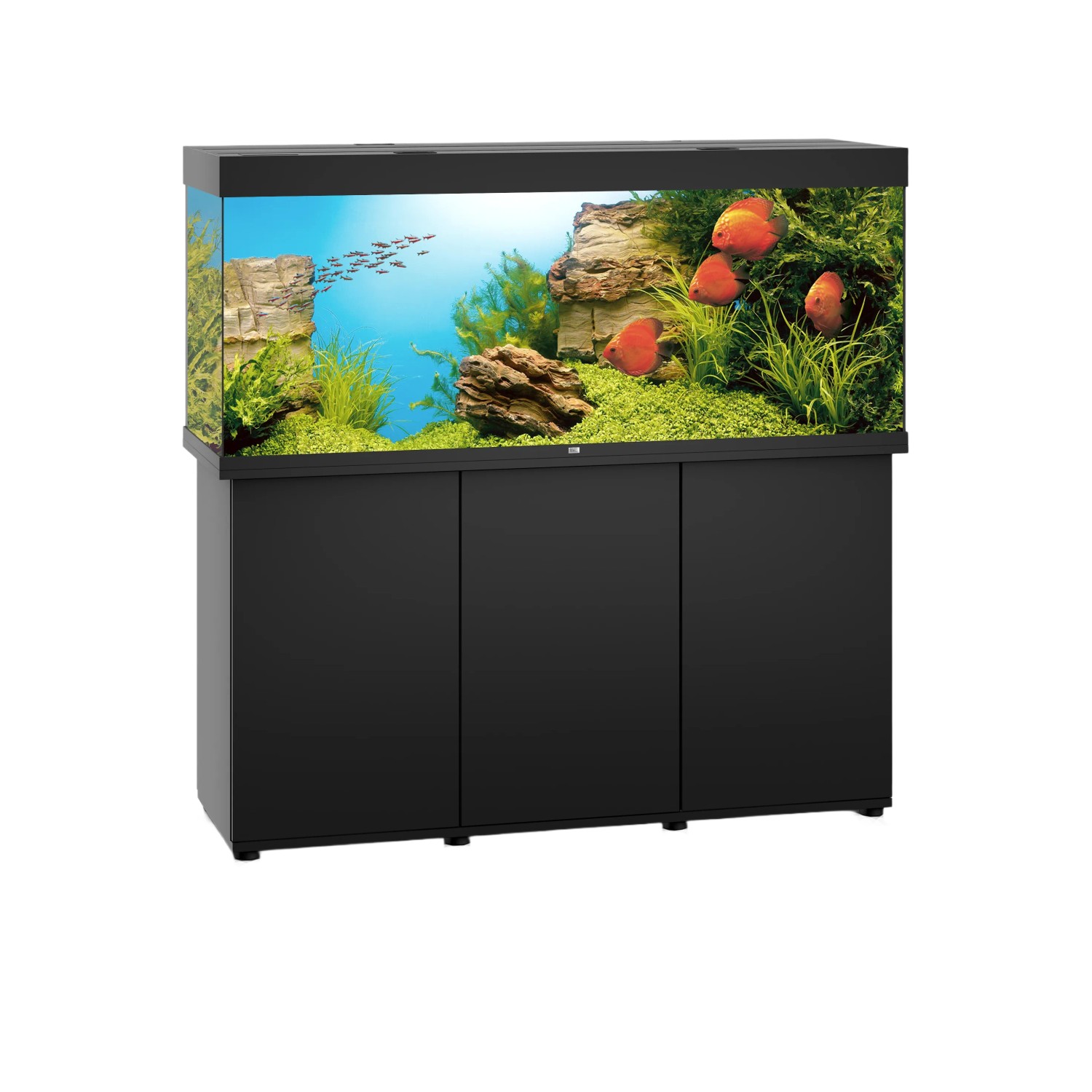 Juwel LED-Aquarium-Kombination Rio 450 Schwarz 450,