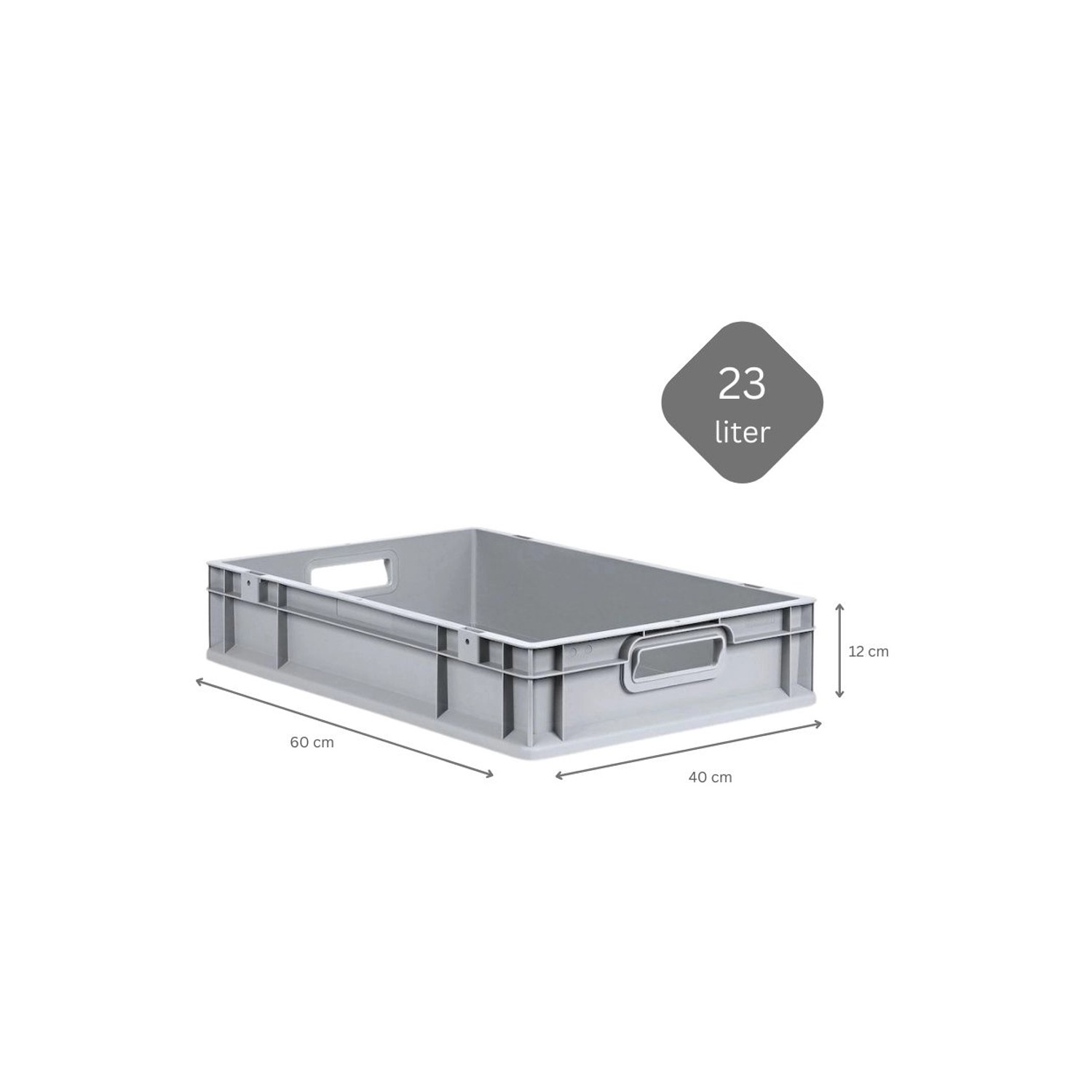 PROREGAL SuperSparSet 8x Eurobox NextGen Grip mit Scharnierdeckel und Grüne günstig online kaufen