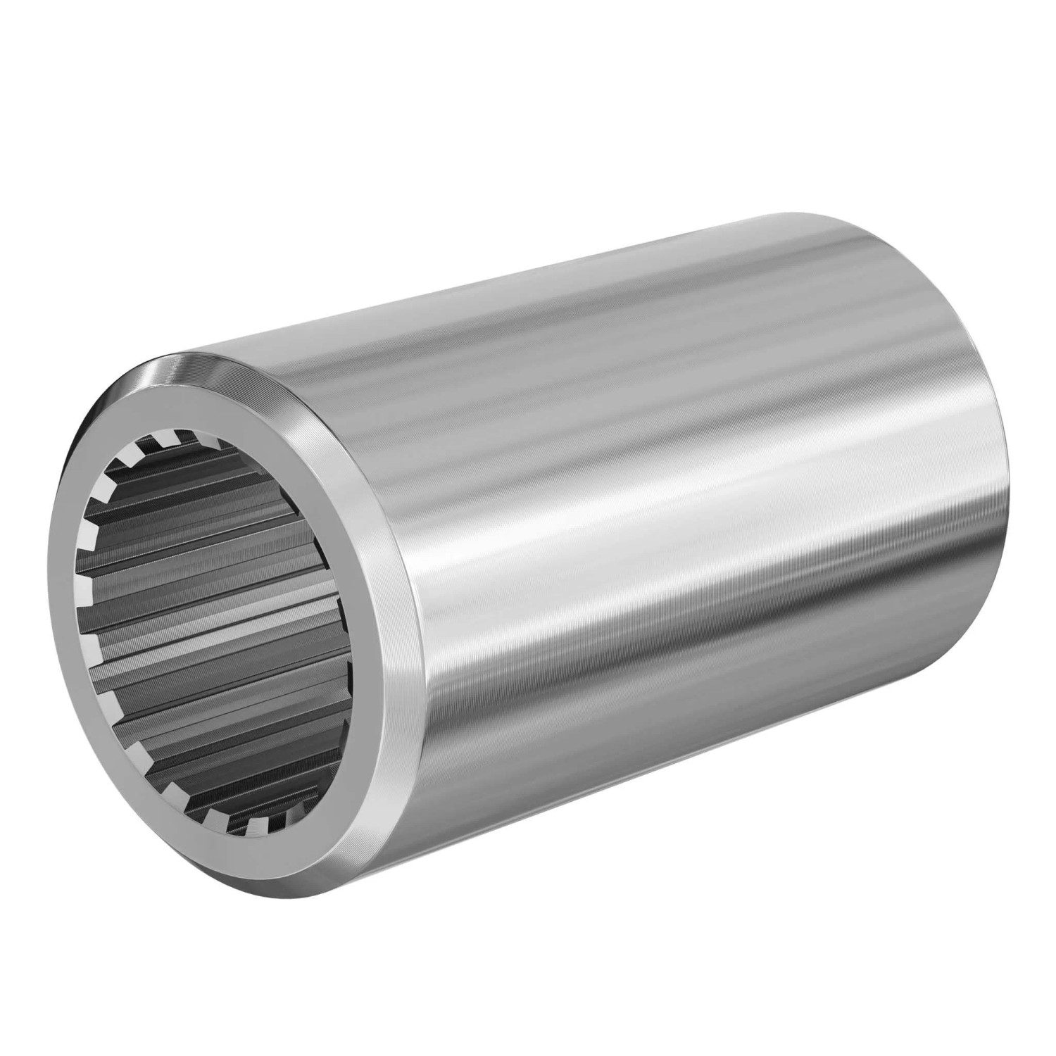 Wiltec Zapfwellen Buchse E-Typ 100 Mm Vielkeilwelle Pto-Shaft 1 3/4 Zoll Z20 20 Nut Traktor