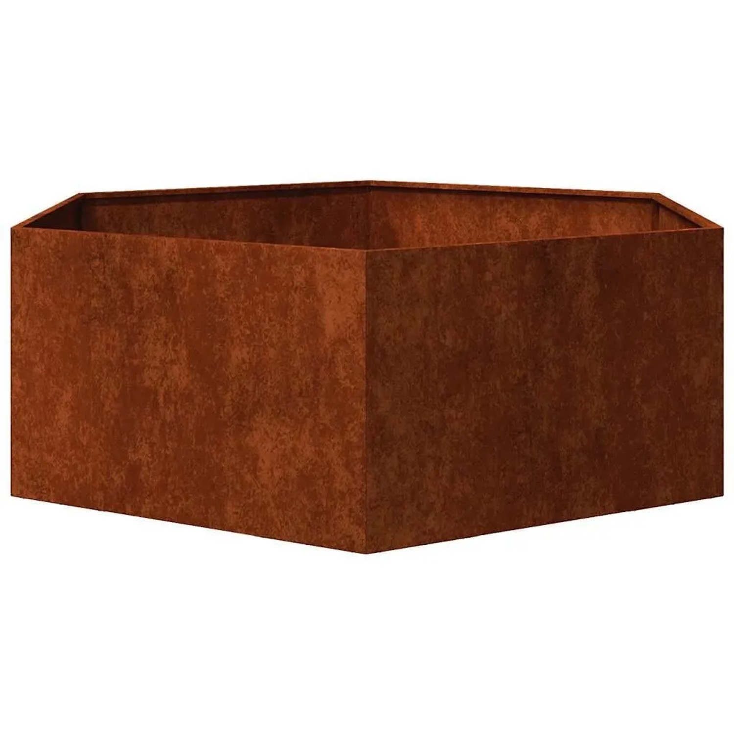 vidaXL Pflanzkübel Rostig 138x120x45 cm Cortenstahl 823677_6