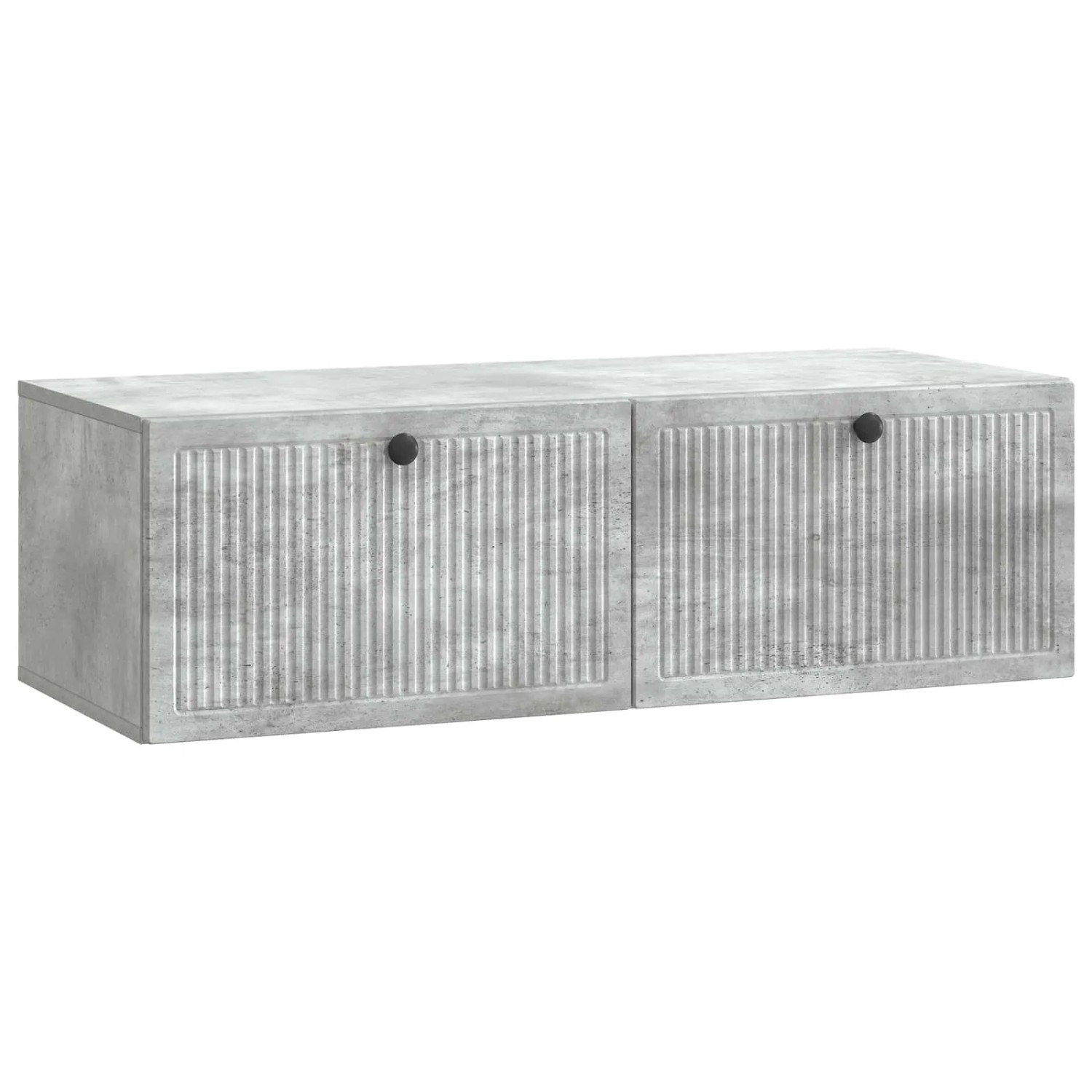 vidaXL Wandmontierter TV-Schrank Betongrau 98 x 41 x 30 cm 898018