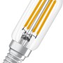 Osram E14 LED Leuchtmittel, 4W, warmweiß, Filament-Optik für Wohnräume.