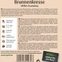 Sperli Brunnenkresse 'Froschkönig' Samenpackung. Würzkraut für Garten und Balkon.