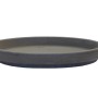 Runder Untersetzer Basalt, Ø 13 cm, aus Terrakotta für Töpfe und Pflanzen.