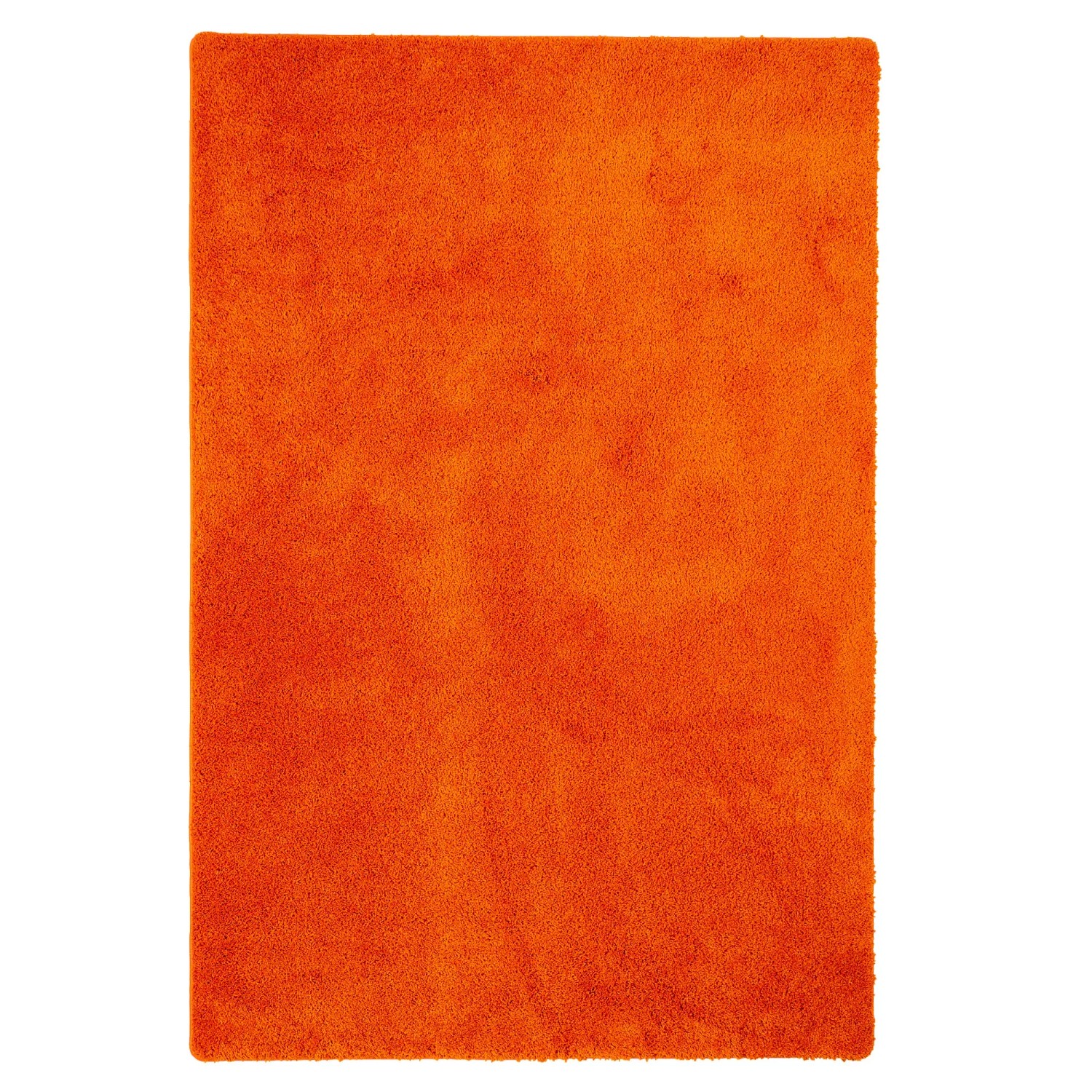 Orangefarbener Snapstyle Hochflor Shaggy Teppich Palace, 200x250cm.