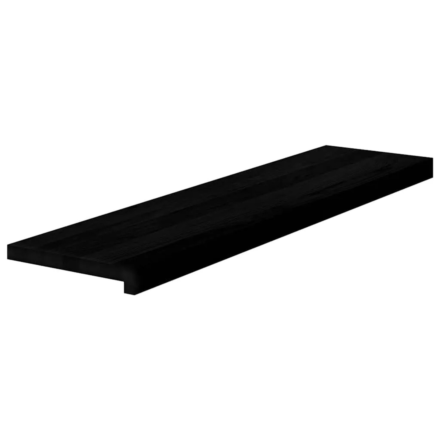 Dunkelbraune vidaXL Treppenstufe, 100x25 cm, aus massivem Eichenholz (8er Set).