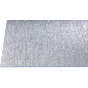 Gutta Türfüllung aus Polystyrol, 5 mm, Rinde Fein Klar Transparent, 1420x410 mm.