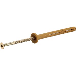 Sakret Nageldübel, 75 mm, zur Befestigung von Vollwärmeschutz-Systemen.