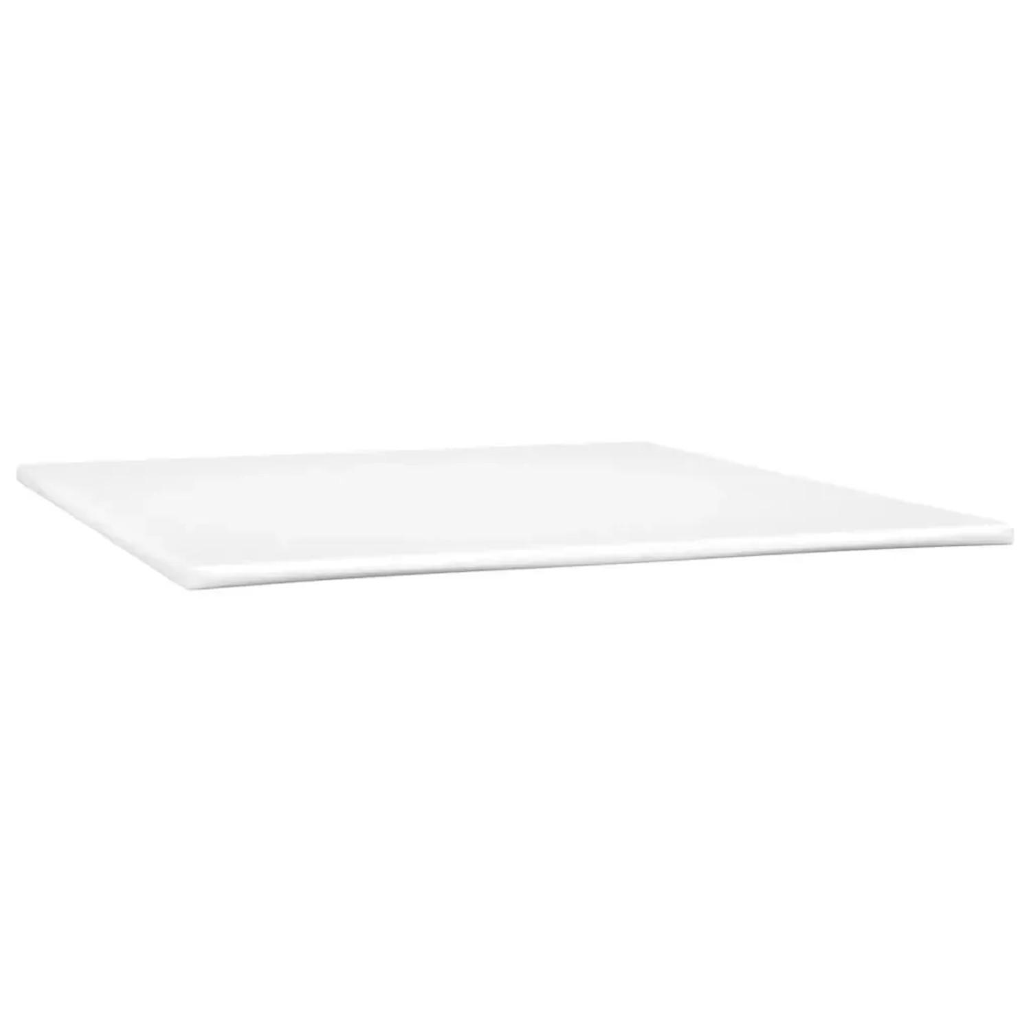 Matratzenauflage in Weiß für vidaXL Boxspringbett, 180x200 cm.