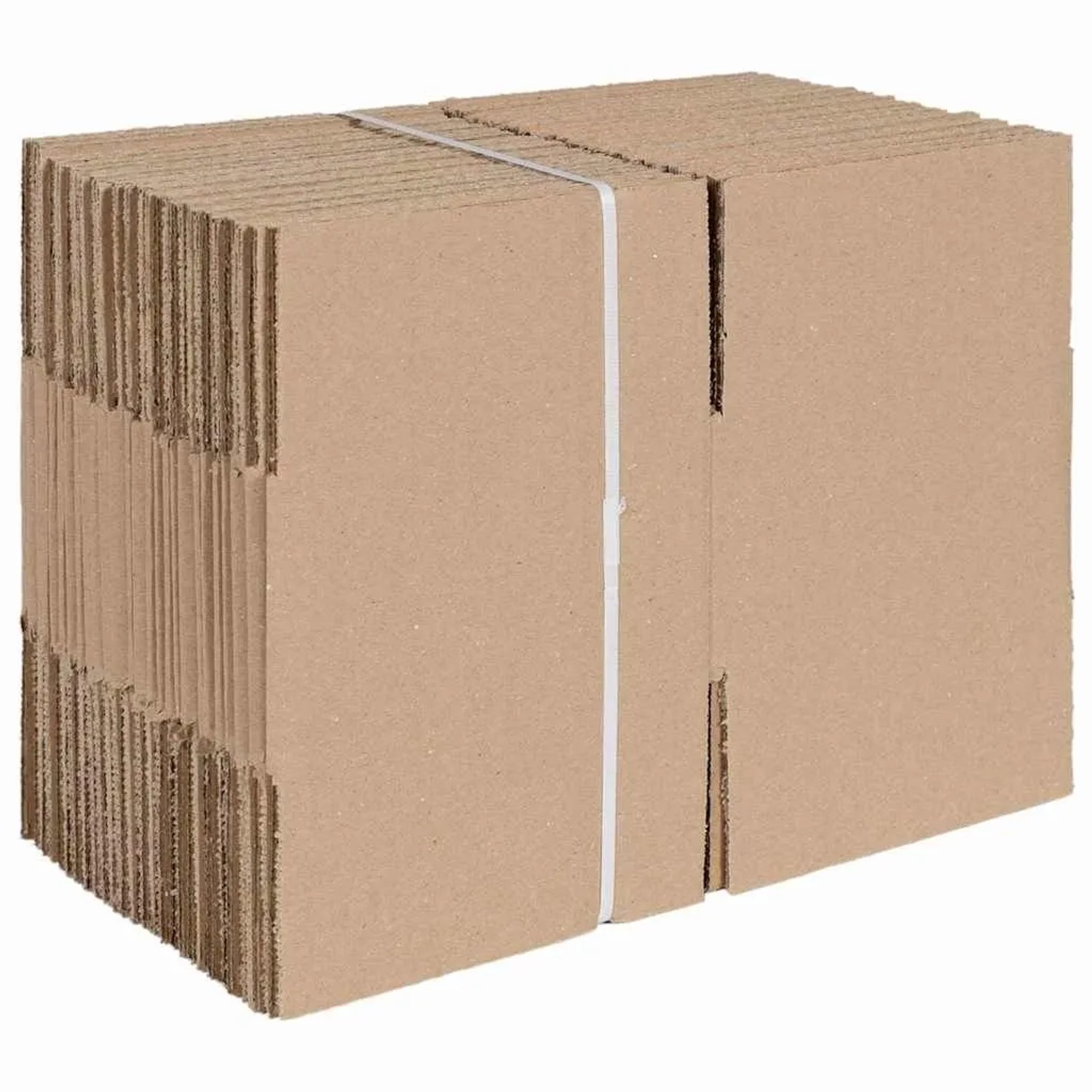 vidaXL Faltbox mit Speicher 50 Stk Natur 15 x 15 x 8 cm Karton 4106562_3
