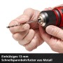 Einhell Akku-Schlagbohrschrauber: Bohrer wird in das Schnellspannbohrfutter eingesetzt.