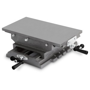 EBERTH Kreuztisch 200x360 mm, Arbeitstisch für präzise Bohr- und Fräsarbeiten.