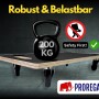 PROREGAL Transportroller mit 4 Rollen, Traglast 200 kg, Siebdruck Holzplatte, Schwarz.