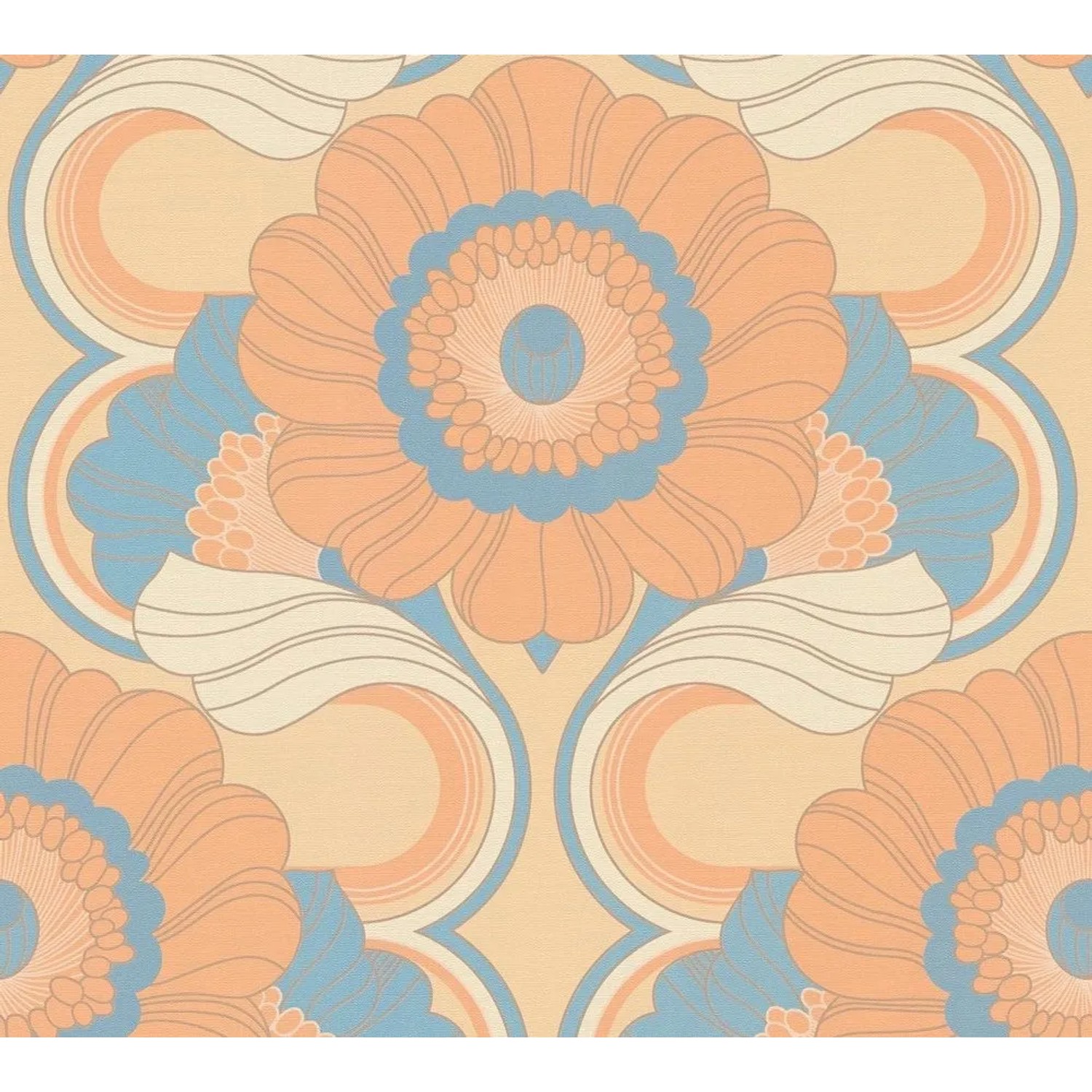Tadessi Tapete Floral M1-No.10899 Vliestapete in Grün