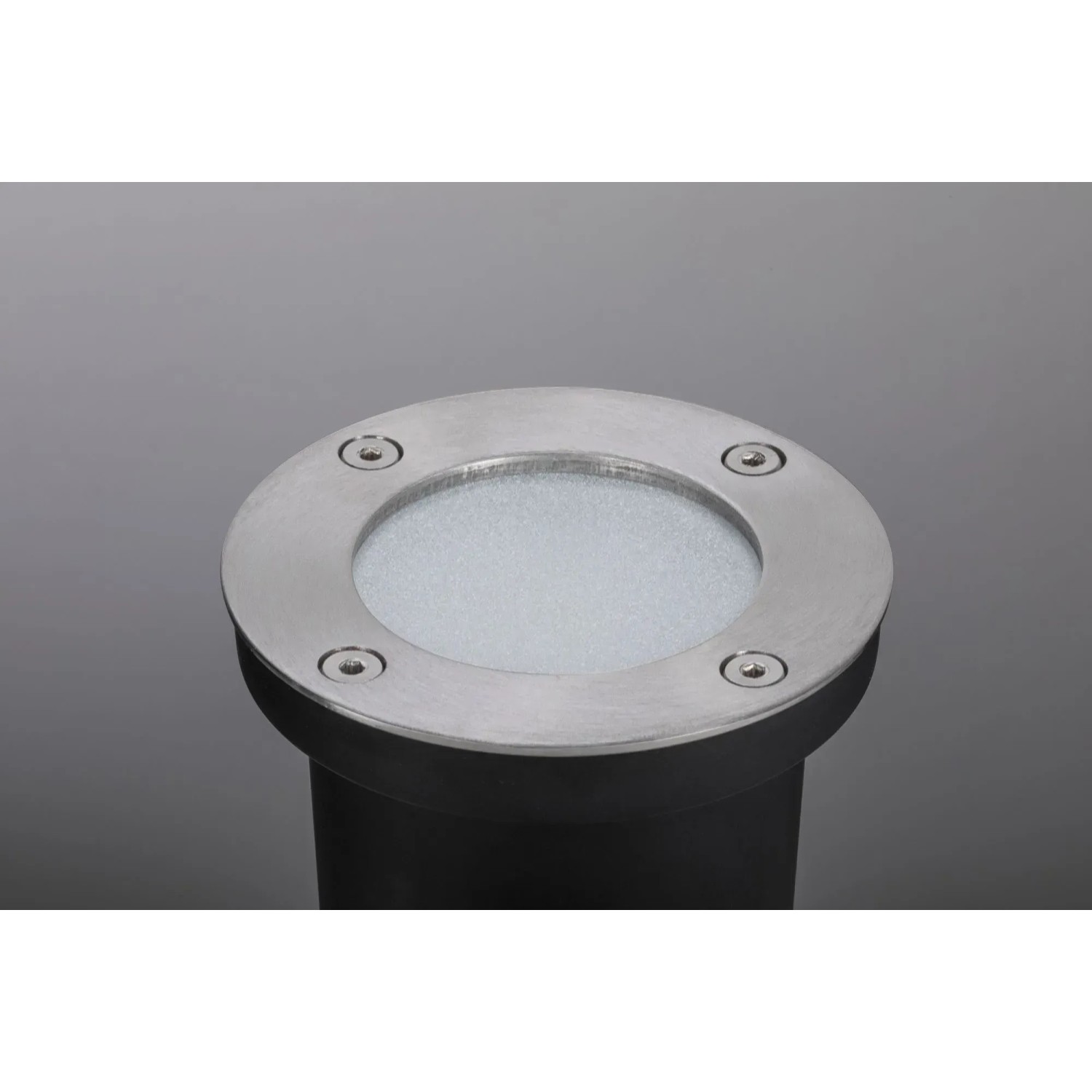 Paulmann Plug & Shine Bodenstrahler Set, silbernes Gehäuse, RGBW, für Außenbeleuchtung.