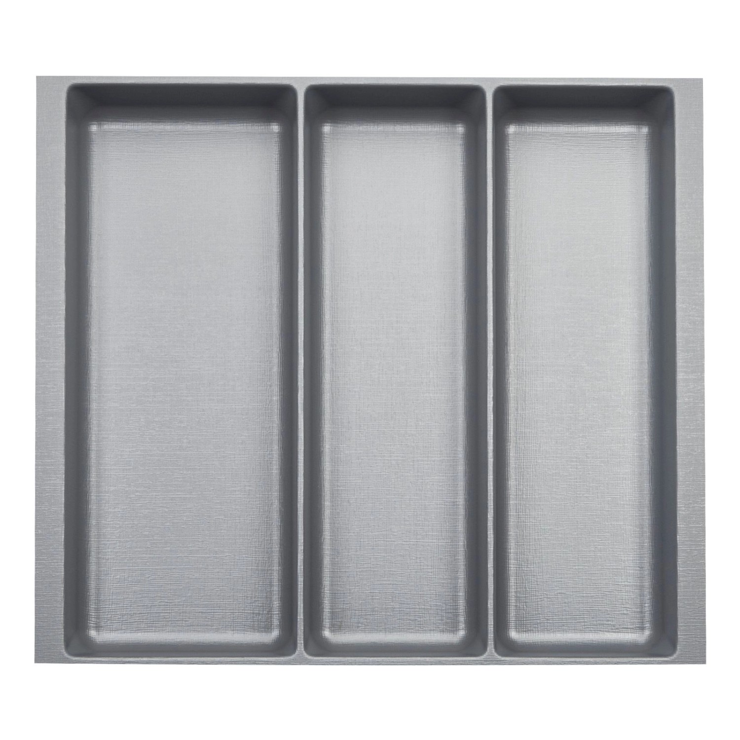 SOTECH ORGA-BOX-3 Multifunktionseinsatz Tiefe 473 mm Höhe 50,5 mm Silbergrau Schubladeneinsätze Breite 491 mm