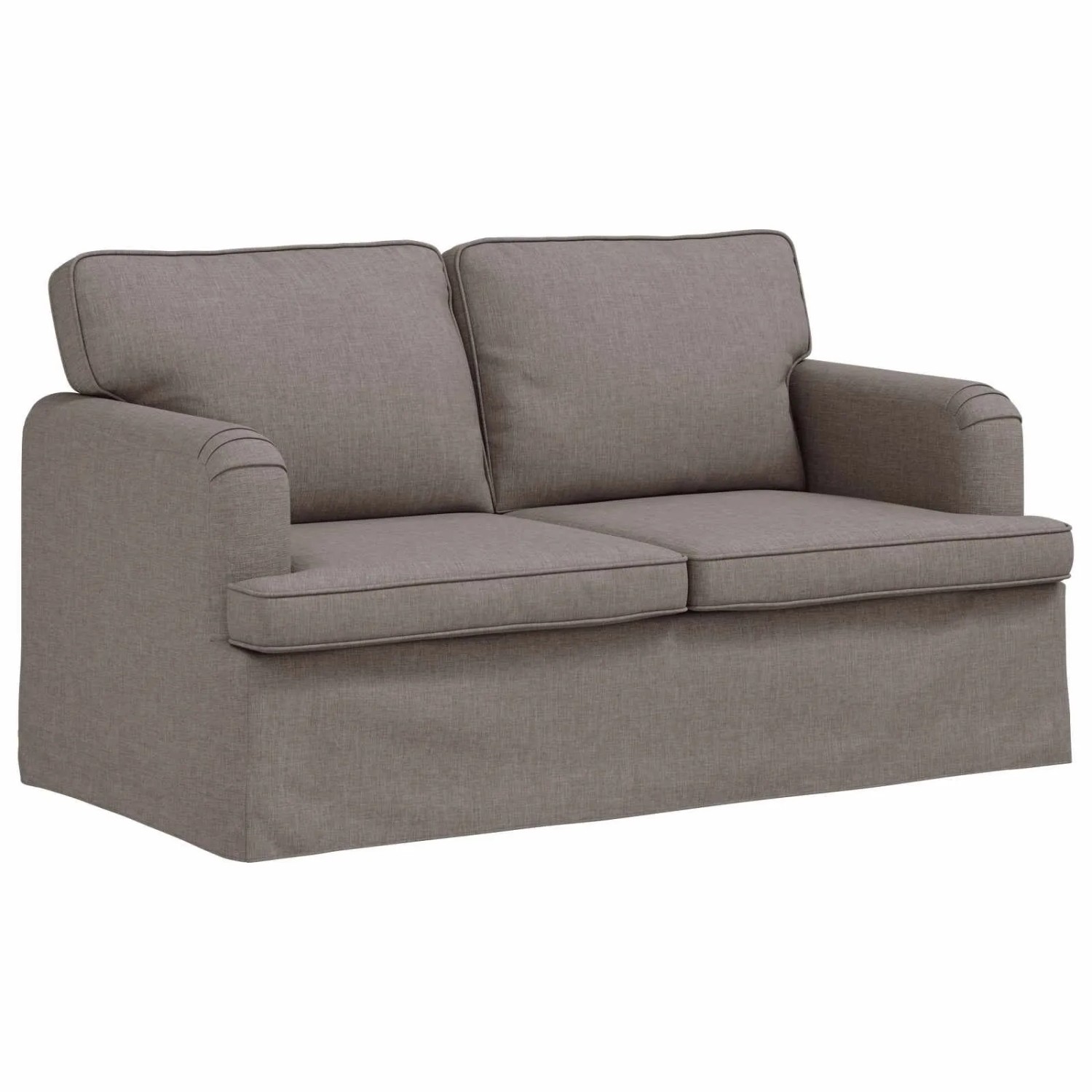 vidaXL Sofa Taupe 144 x 80 x 85 cm Stoff 42024487