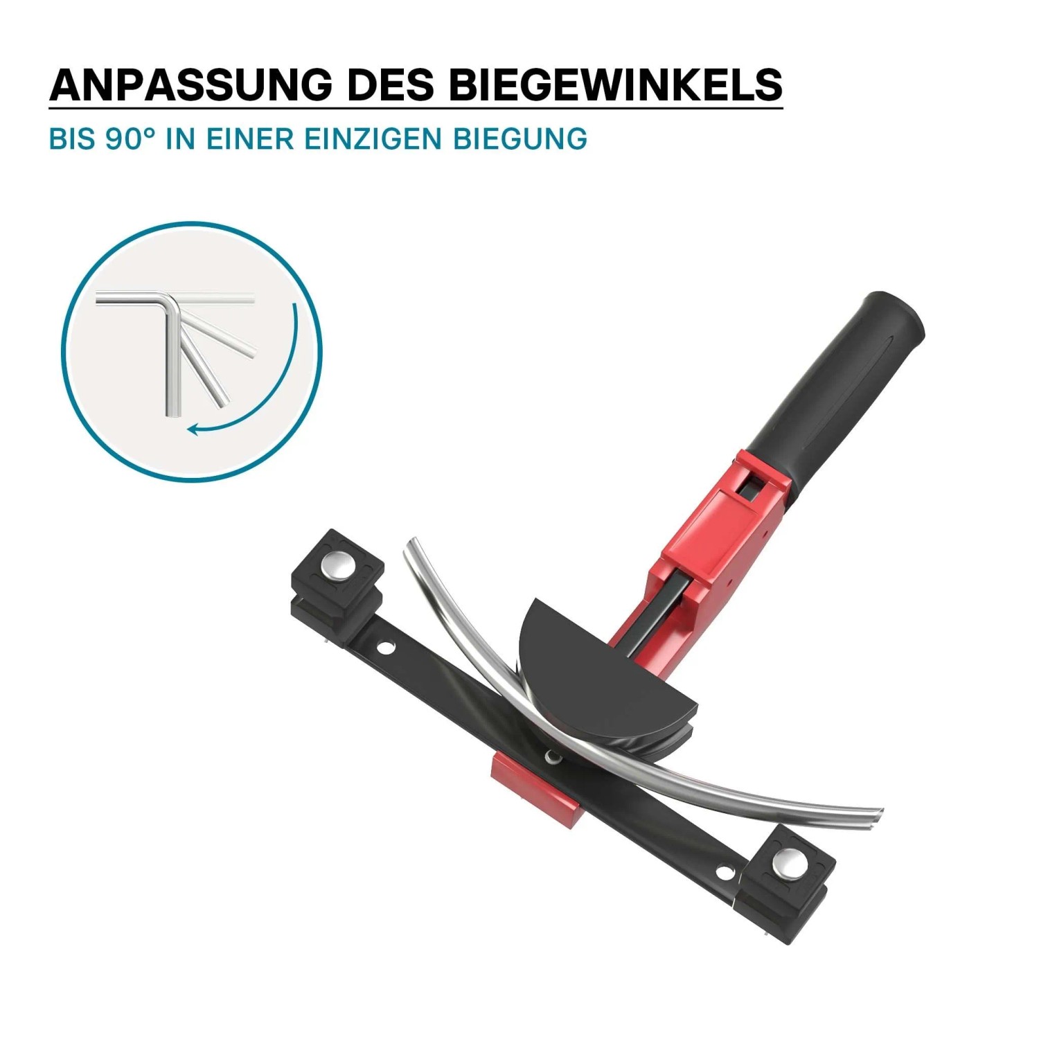 Wiltec Hand Rohrbiegemaschine 14-32Mm 90° Rohrbiegegerät Biegegerät Rohrbieger_5