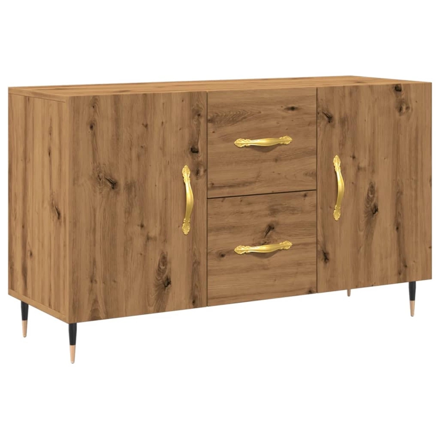 vidaXL Sideboard Artisan-Eiche 100x36x60 cm Holzwerkstoff 857317 günstig online kaufen