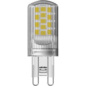 Osram G9 LED Leuchtmittel, 4,2 W, warmweißes Licht für Wohnräume, energiesparend und langlebig.