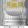 Osram G9 LED Leuchtmittel, 4,2 W, warmweißes Licht für Wohnräume, energiesparend und langlebig.
