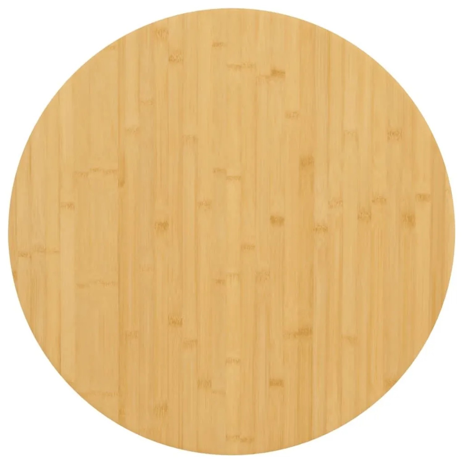 vidaXL Tischplatte Ø60x4 cm Bambus 352688