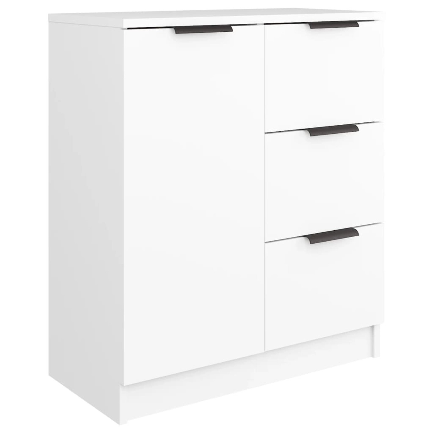 vidaXL Sideboard Weiß 60x30x70 cm Holzwerkstoff 811079 günstig online kaufen