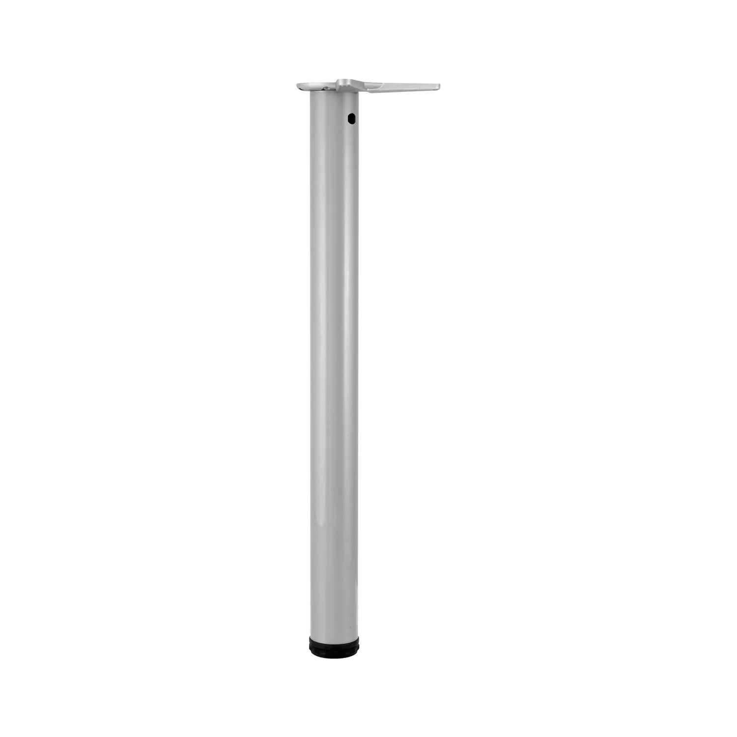 vasalat Set Camar Tischbein Höhenverstellbar Ø 50 mm Stahl Silber 700-730 mm