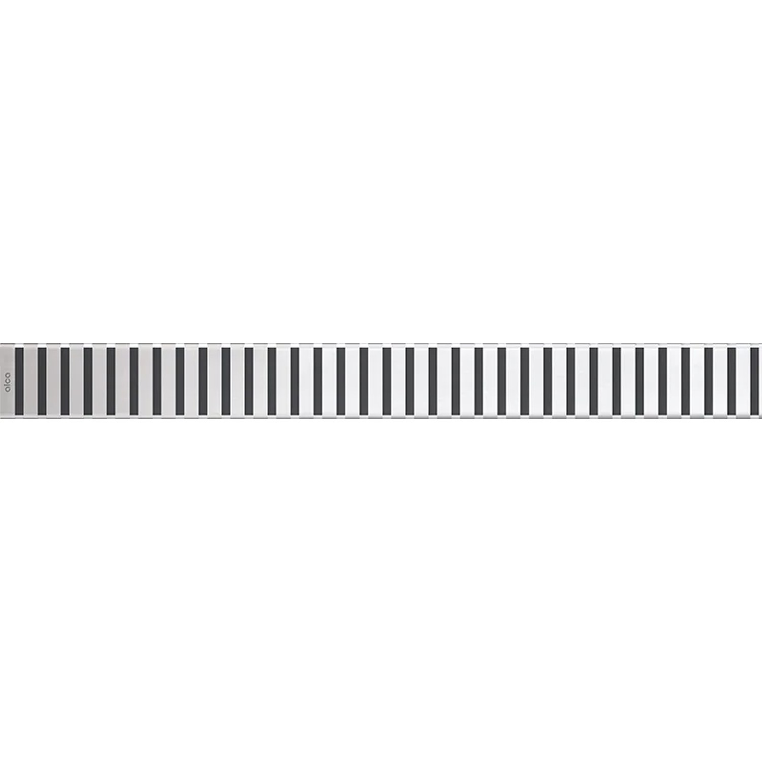 Alcadrain Duschrost LINE für Duschrinnen, Edelstahl matt 650 mm