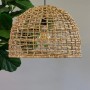 PR Home Cebu Pendelleuchte aus Naturmaterialien, geflochtener Lampenschirm im skandinavischen Design.