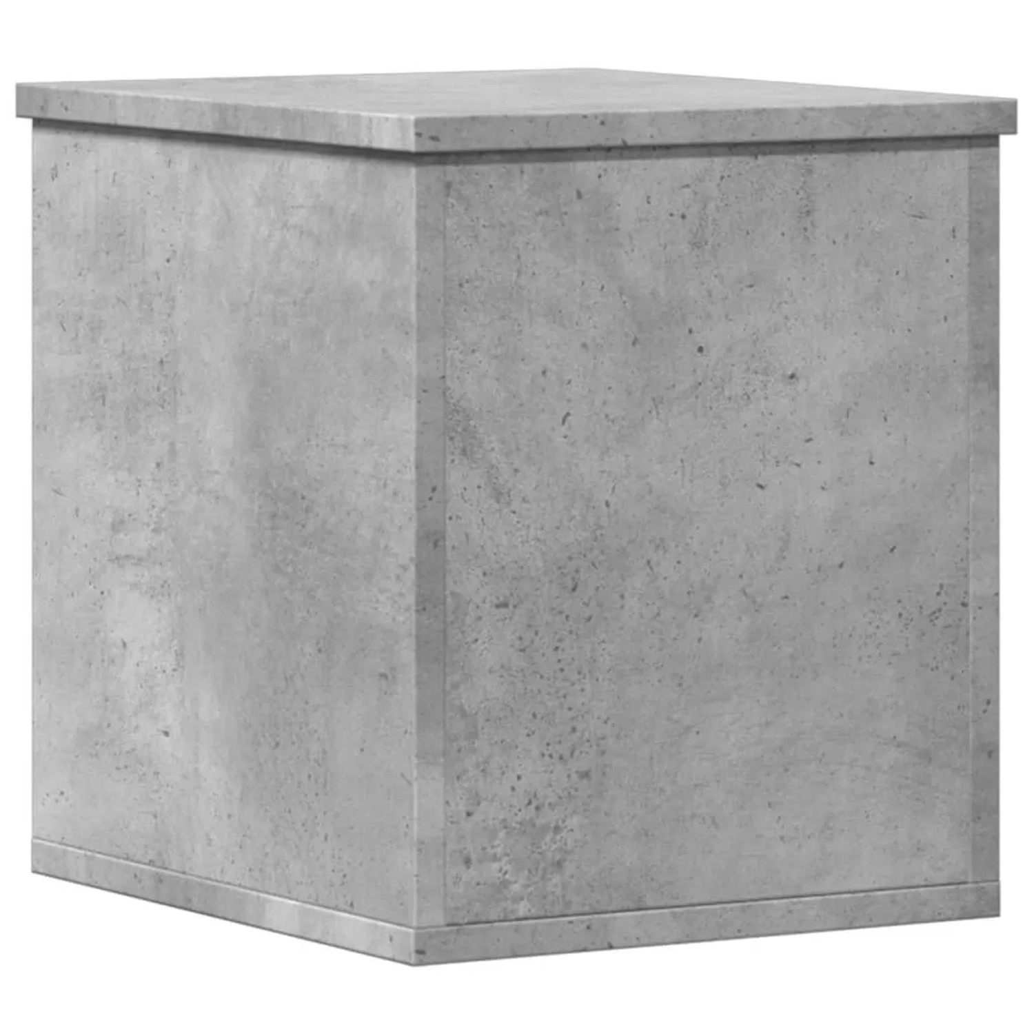 vidaXL Truhe Betongrau 30x35x35 cm Holzwerkstoff 840670