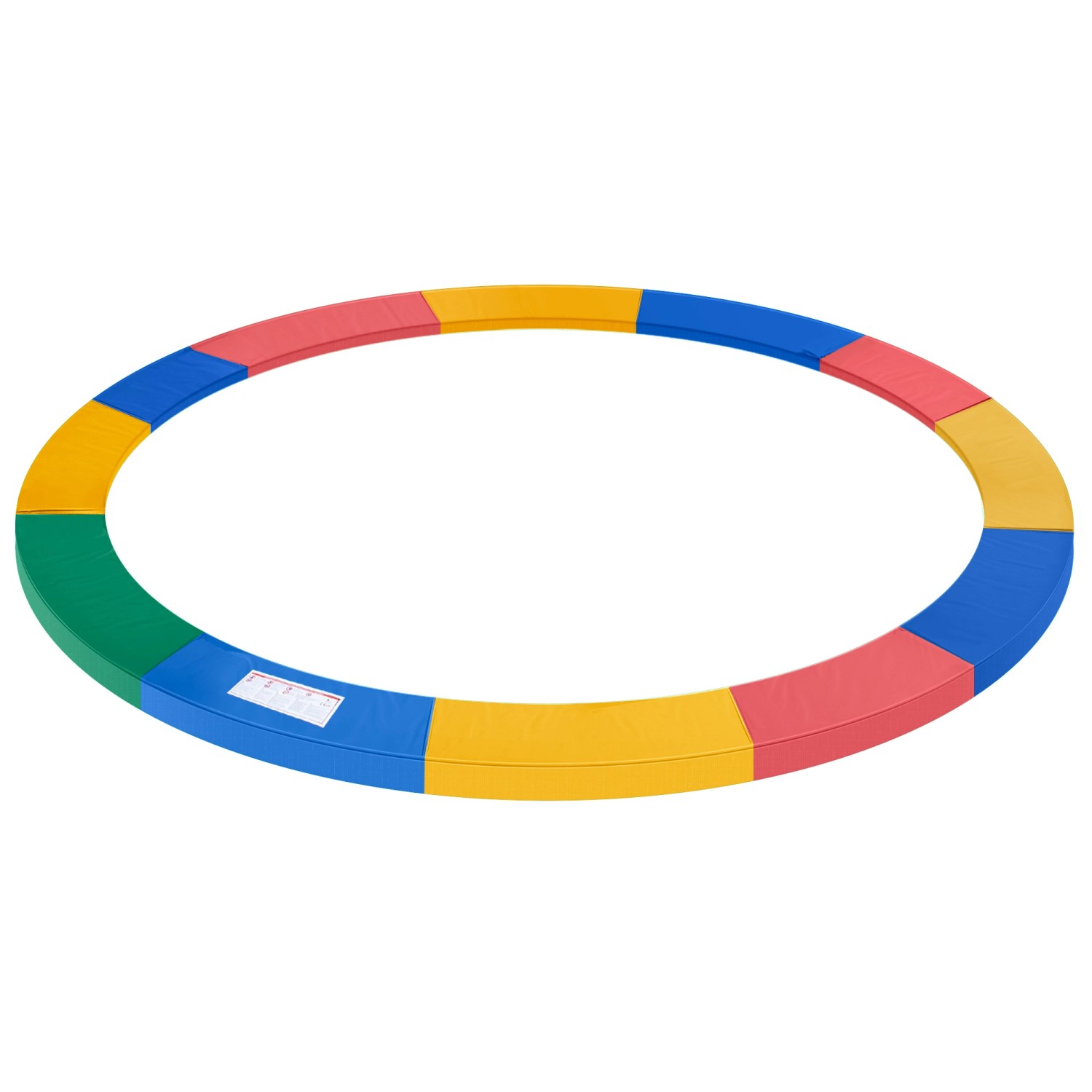 HOMCOM Trampolin Randabdeckung Ø366 cm Bunt günstig online kaufen