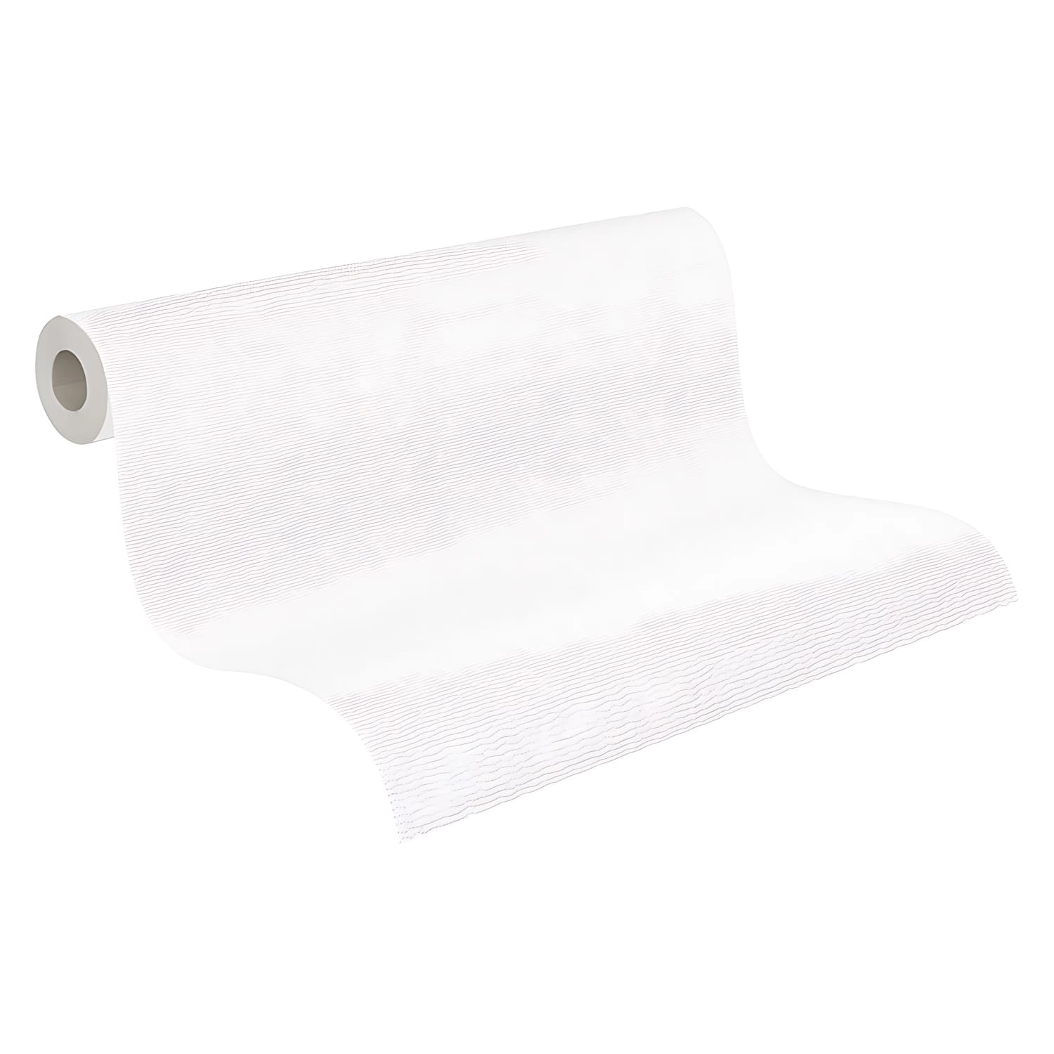 Rolle PROFHOME Struktur Tapete Uni Weiß, überstreichbar, mit leichter Struktur.