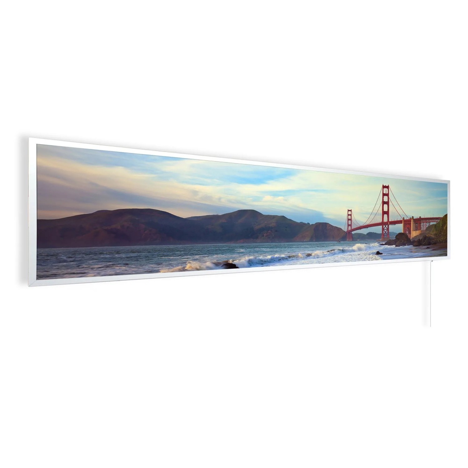 Könighaus Infrarotheizung Panorama Buena Vista San Fracisco 450 W 120 cm x 30 cm