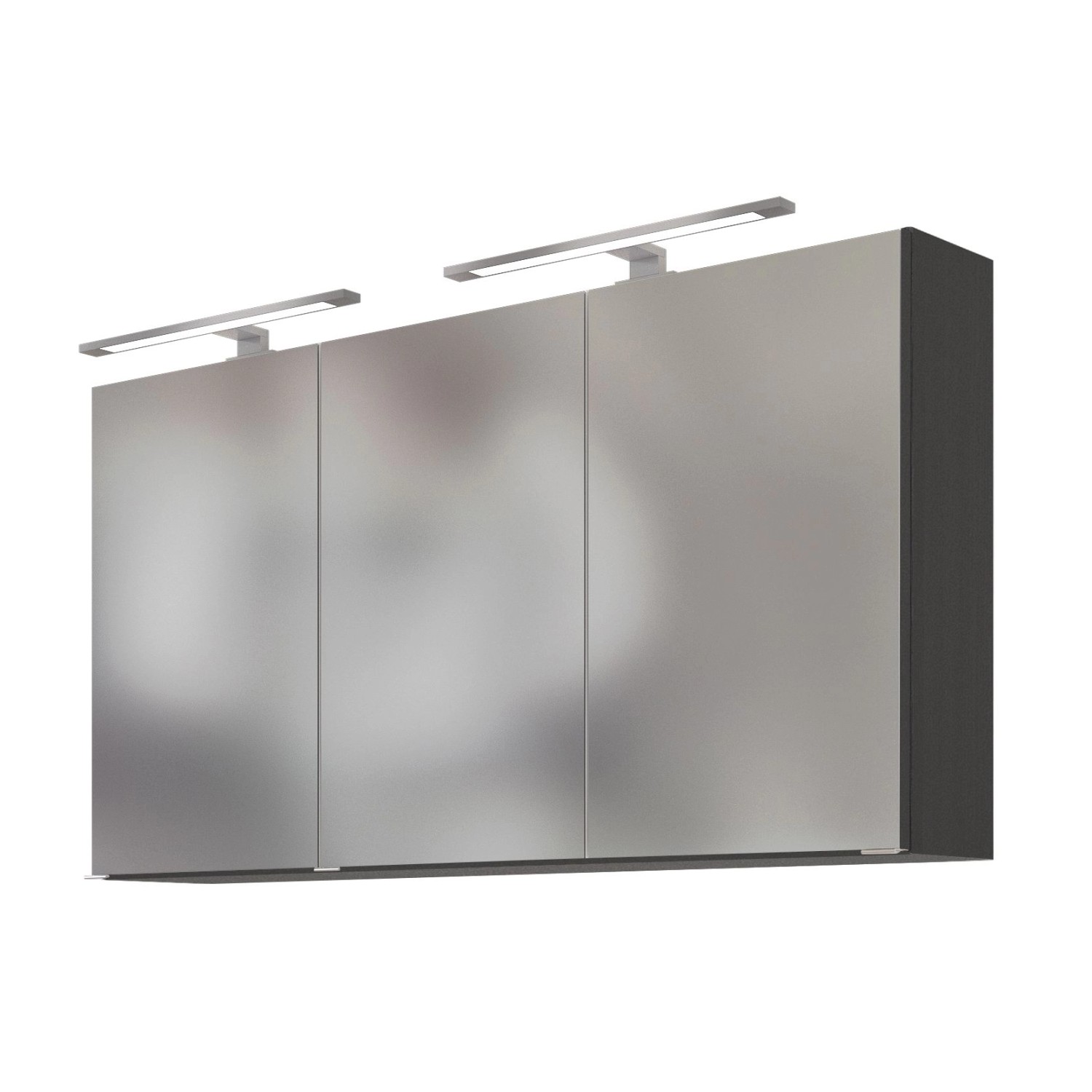 Held Möbel Spiegelschrank Neapel 120 cm Graphit günstig online kaufen