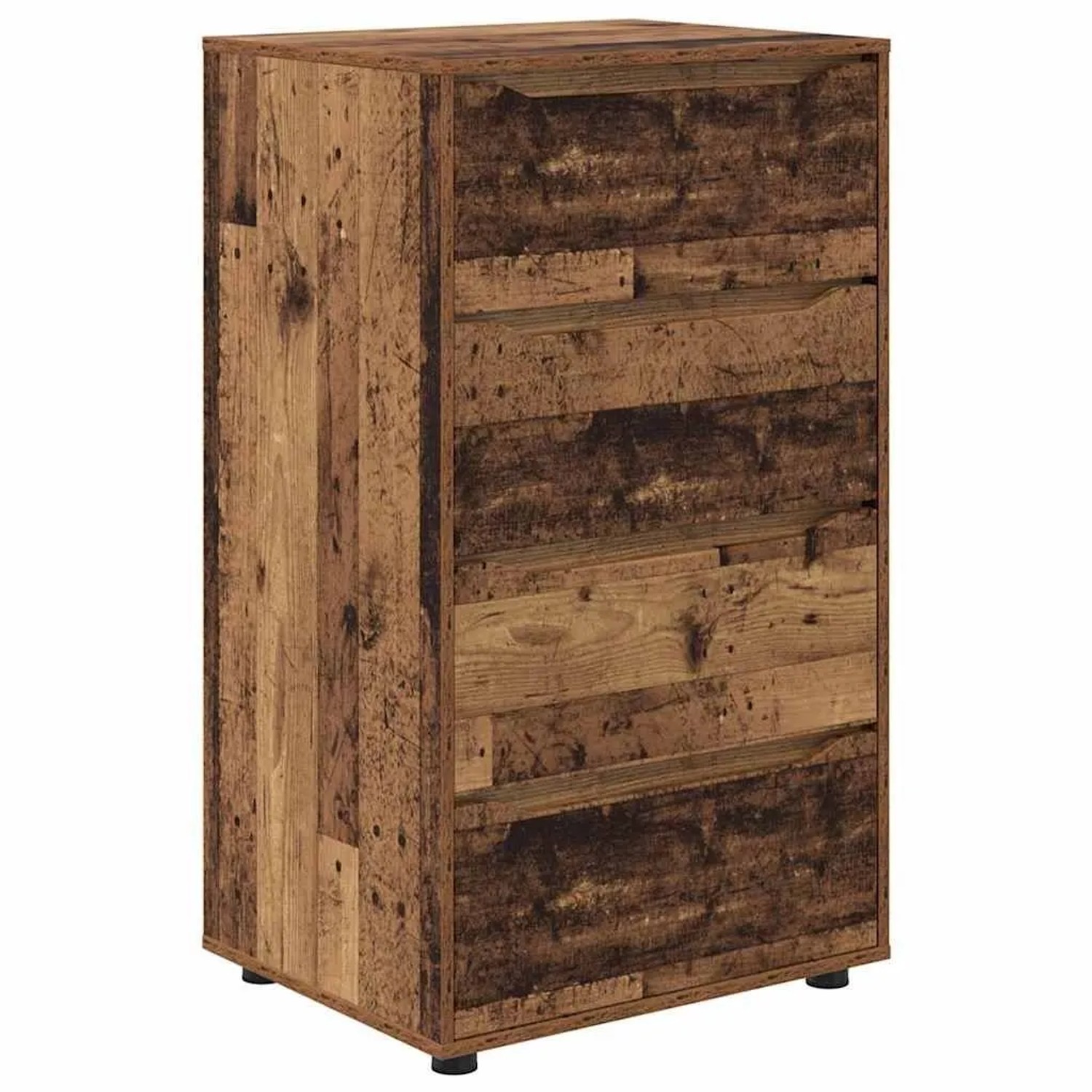 vidaXL Stauraumschränke 2 Stk Altholz 60 x 48 x 105 cm Holzwerkstoff 3406243