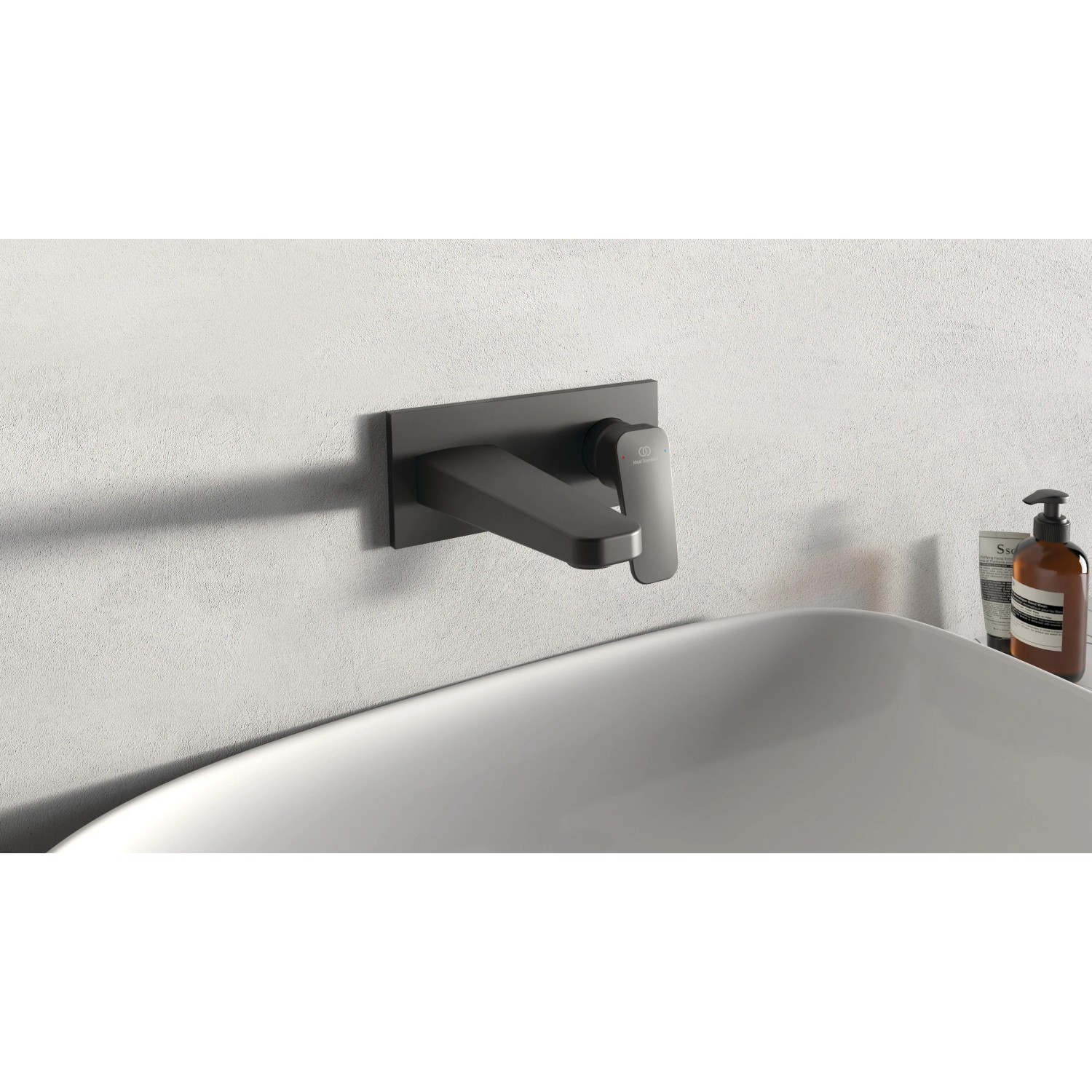 Ideal Standard Ceraplan Waschtischarmatur Unterputz, schwarz matt.