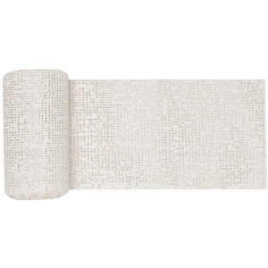 Gipsbinde, 2m x 10cm, für Modellbau und Masken. Rolle aus Modellierzubehör.