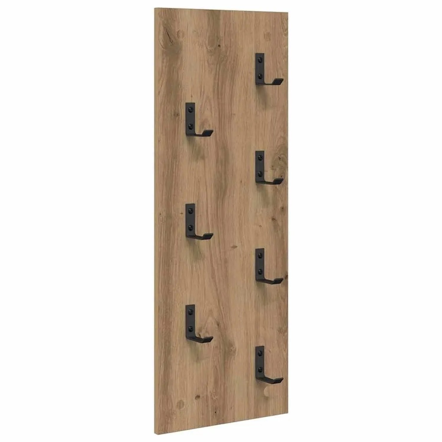 vidaXL Wandmontierter Nachttisch Artisan-Eiche 30 x 1,5 x 80 cm 874474