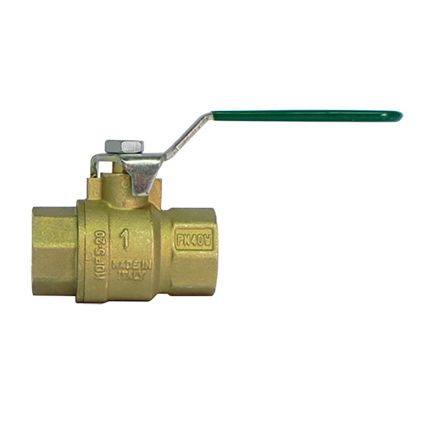 Kirchhoff Kugelhahn Messing 30,3 mm (1 Zoll IG) Kupfer