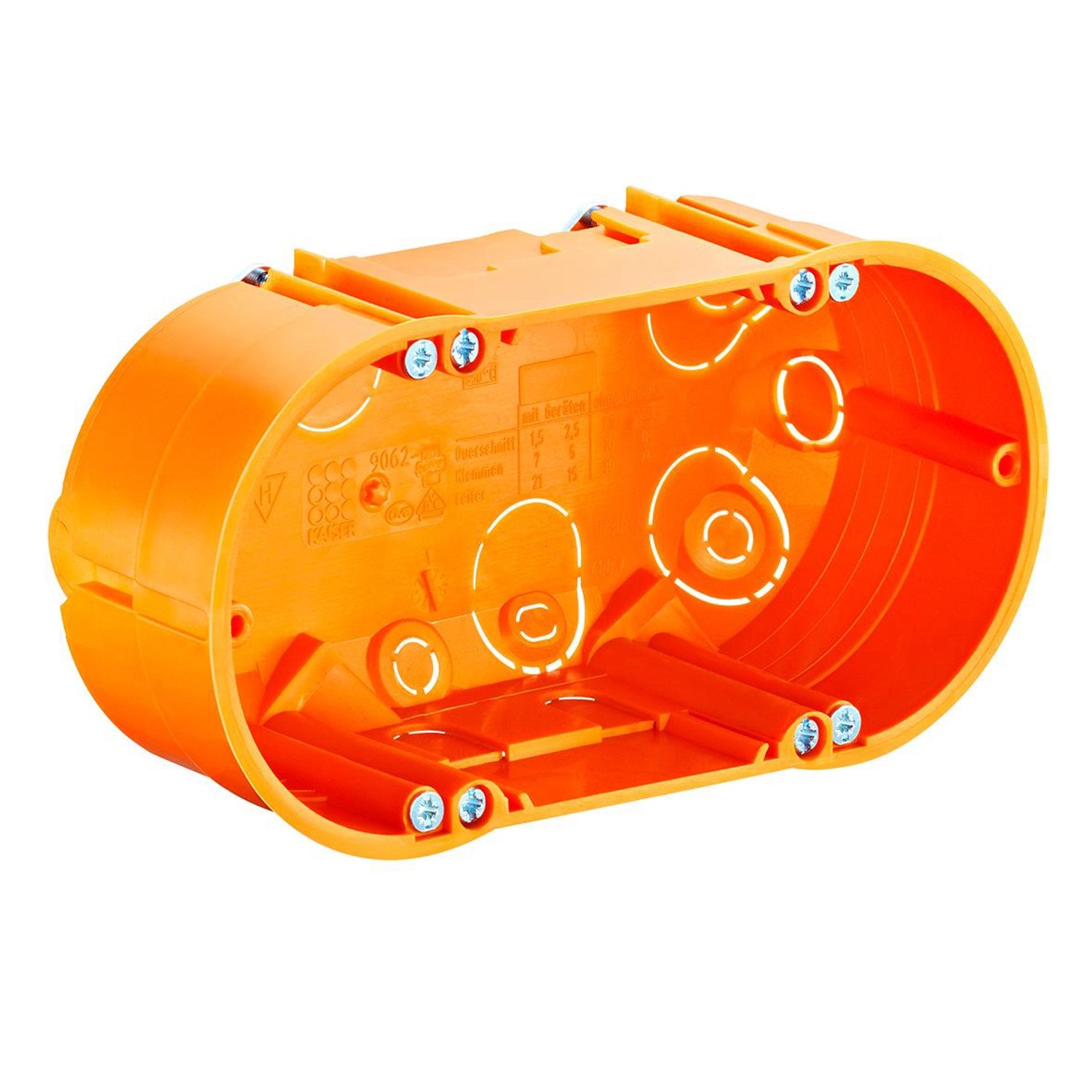 Kaiser Hohlwand-Gerätedose 9062-02 Orange günstig online kaufen