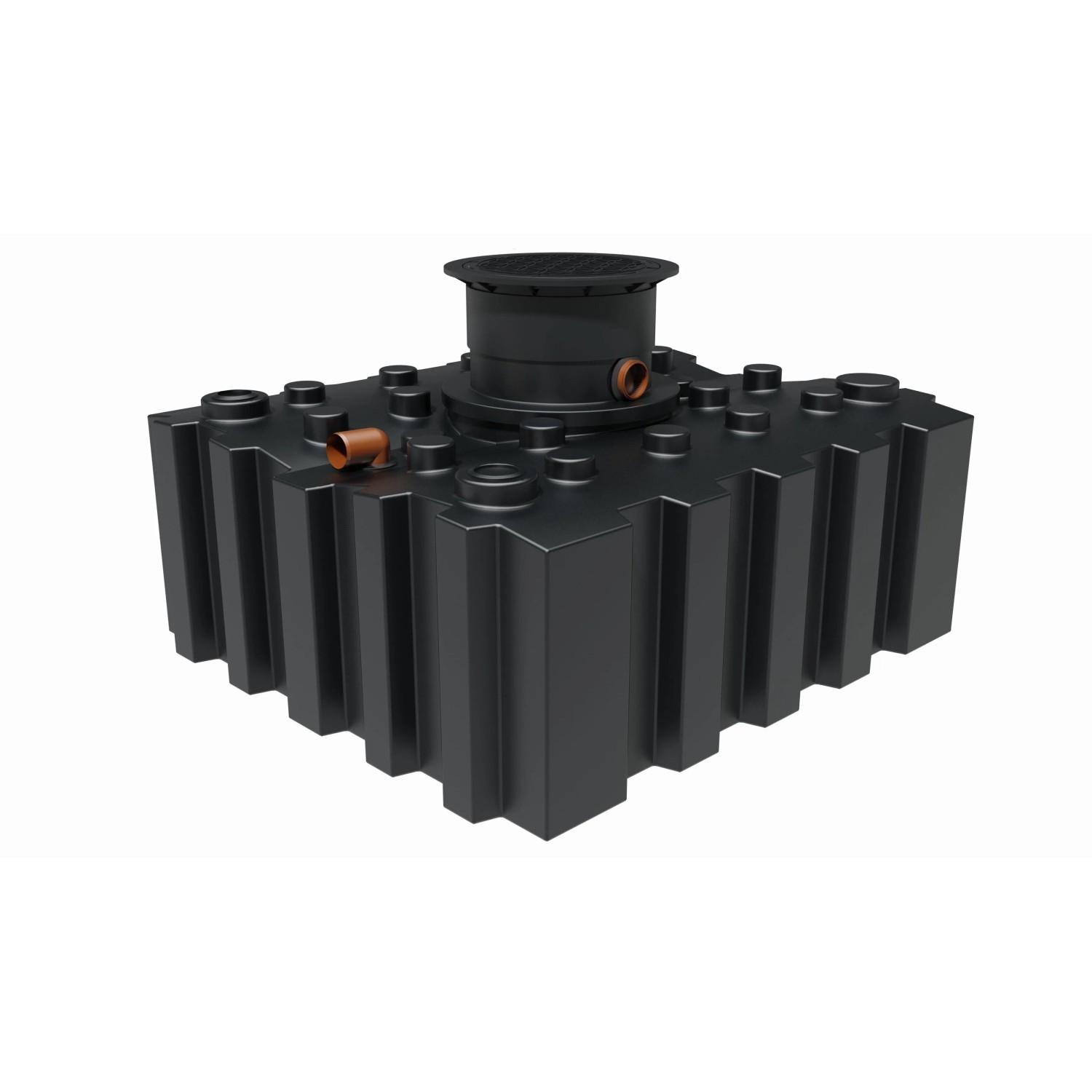 GreenLife Regenwasser Flachtank mit Biovitor