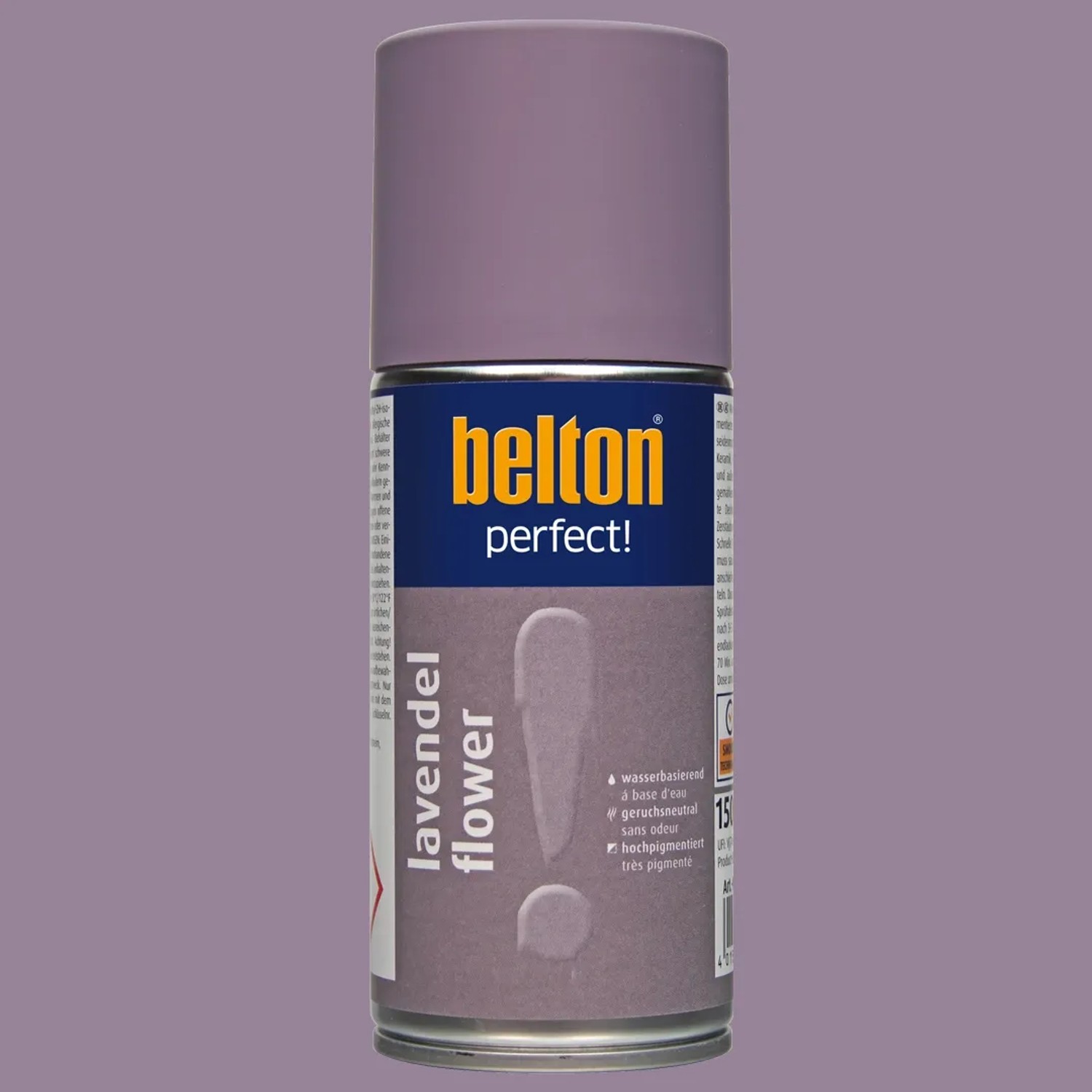 belton Buntlack Perfect Lavendel Flower, seidenmatt, 150ml Dose.