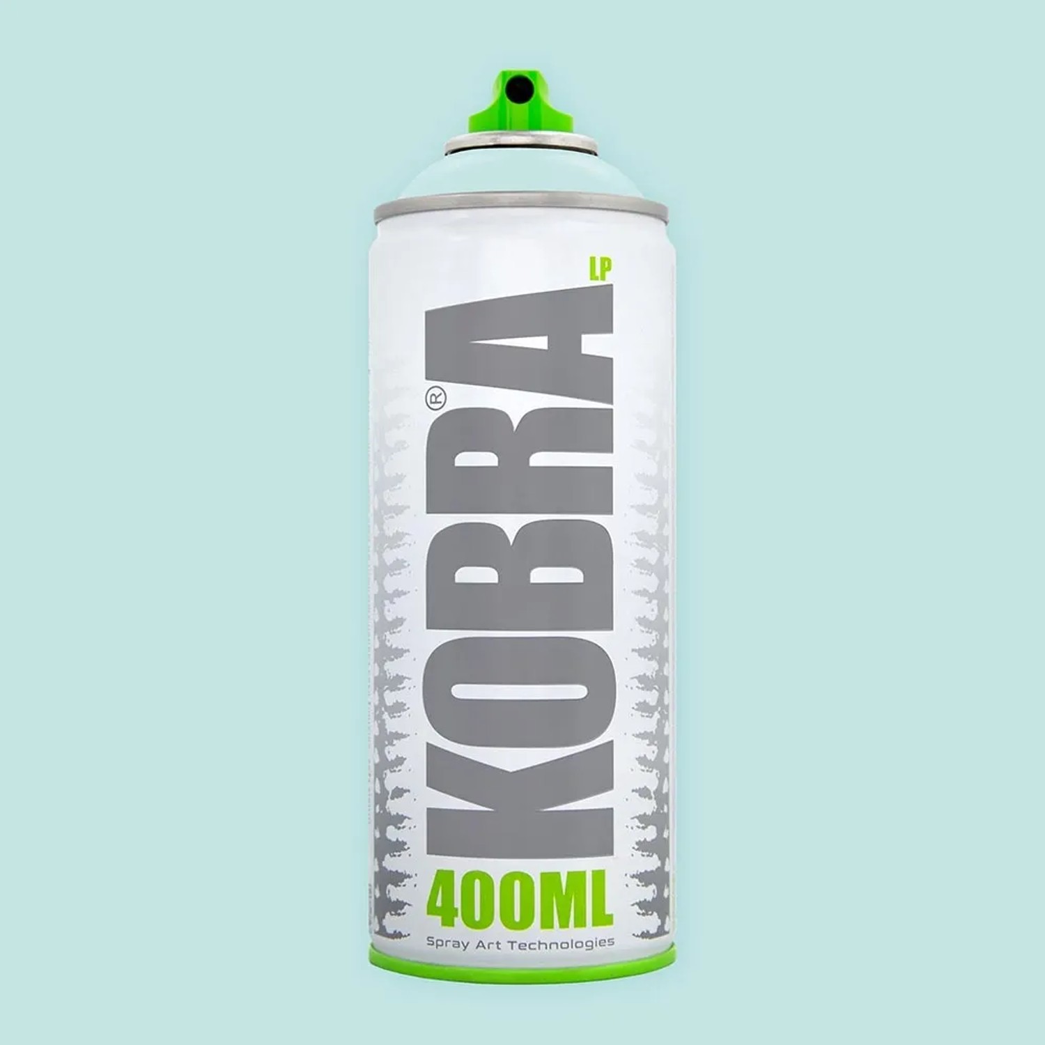Kobra LP Buntlack Spray 400ml, Pastelltürkis, matt. Sprühdose für DIY-Projekte.