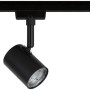 Schwarzer Paulmann Urail LED Spot Limba an Schiene, 4W, 3000K, für individuelle Beleuchtung.