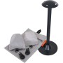 Siena Garden Set für Aquashield Schutzhülle, hellgrau, mit Abstandshalter und Befestigung.