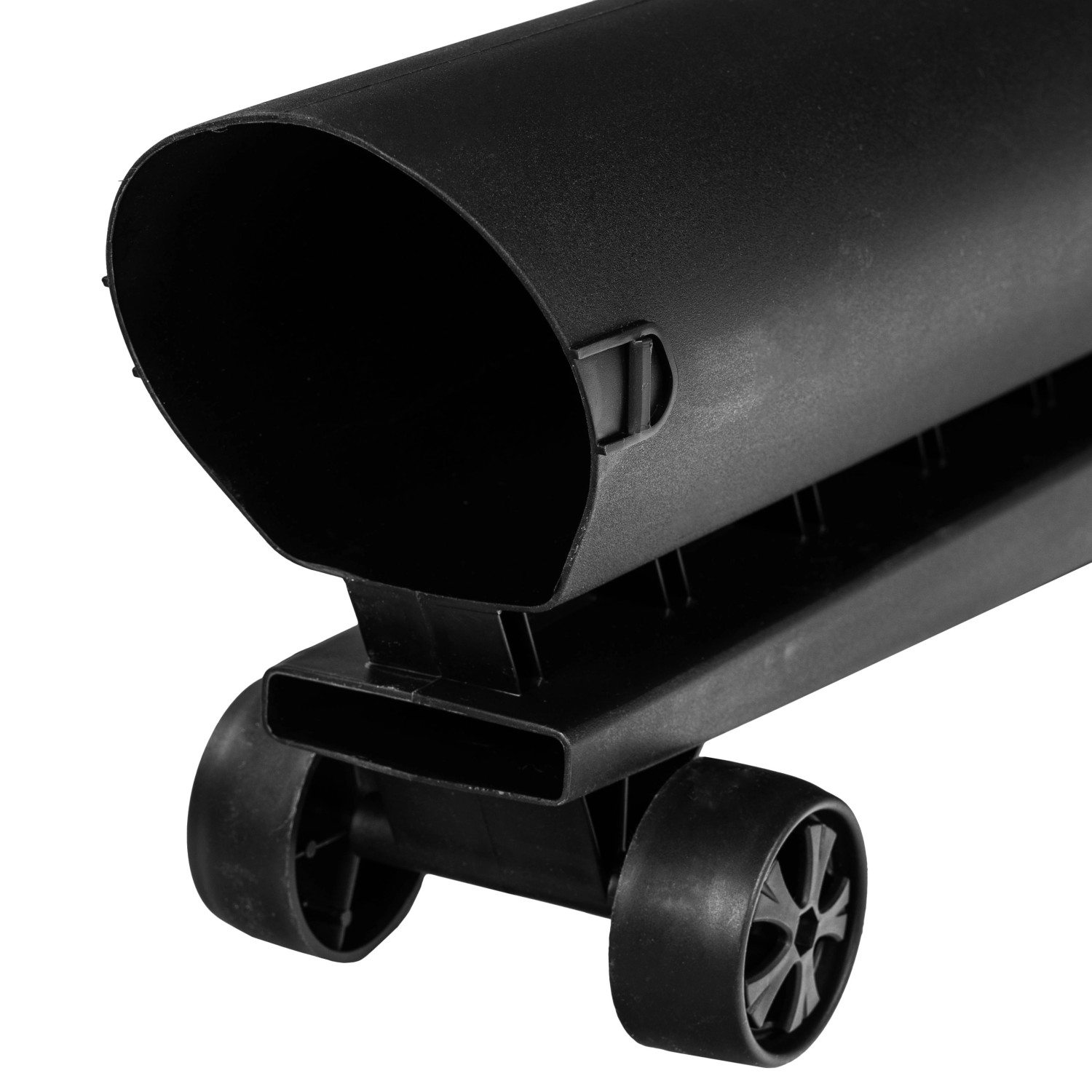 Detailaufnahme des Texas Elektro Laubsauger/Bläser BVX300 mit Rädern.