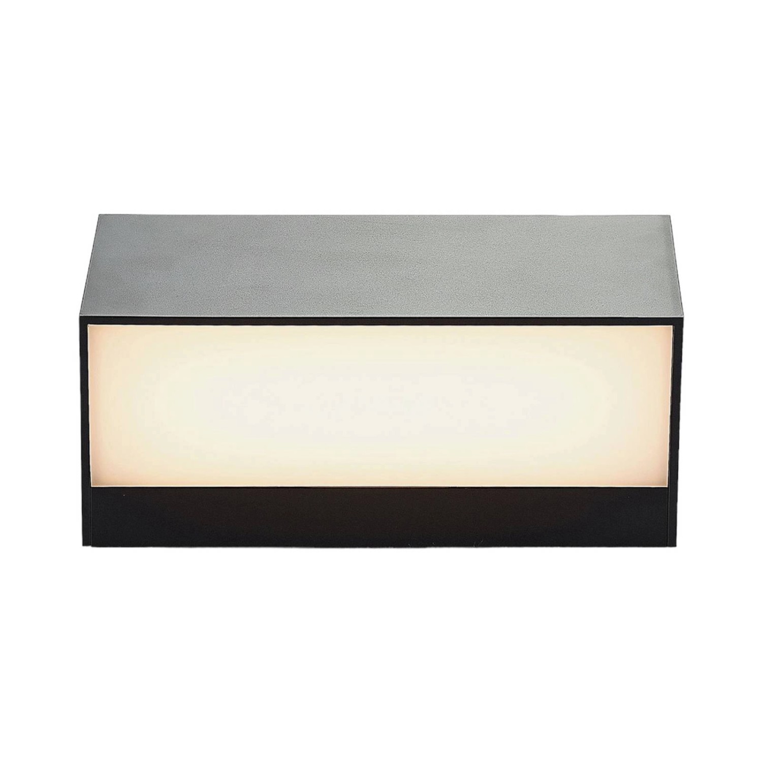 Lindby LED Wandleuchte Außen Nienke 9949002 Modern in Schwarz 1-flammig